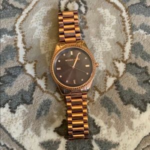Michael Kors Rose gold watch